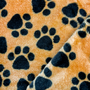 [S2462R] Wellness Fleece Printed Dog Paws