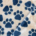 [S2462R] Wellness Fleece Printed Dog Paws