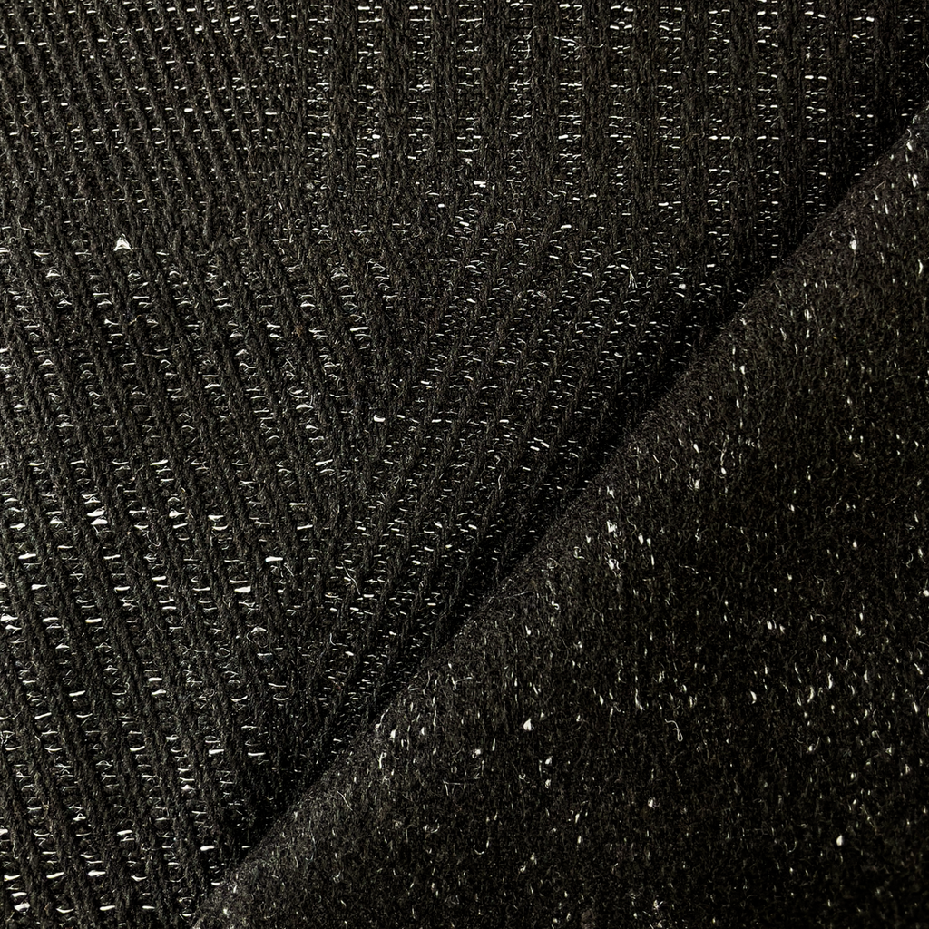 [S2468R] Check Coat Fabric Pied De Poule