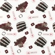 [S1706R-3682] [S1706R] Licence Digital Printed Harry Potter 3 ™© (Design B)