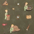 [S1707R-3683] [S1707R] Licence Digital Printed Le Petit Prince ™© (Design C)