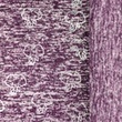 [S1679R-1113] [S1679R] Gebreid Fleece Uni Snoozy Fabrics (Oud Paars)