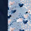 [S1710L-1107] [S1710L] Softshell Digital Printed Abstract Hearts (Old Blue)