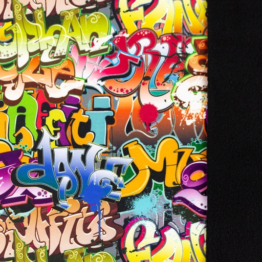 [S1712R] Softshell Digital Printed Graffiti