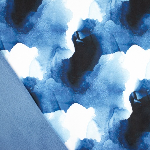 [S1714R] Softshell Digital Printed Blue Heaven
