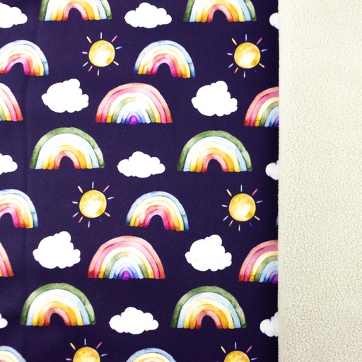 [S1716L] Softshell Digital Printed Rainbow