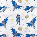 [S1734R-3681] [S1734R] Licence Digital Printed Batman Doodles ™© (Design A)
