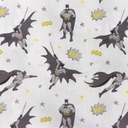 [S1735R-3681] [S1735R] Licence Digital Printed Batman Doodles Grey ™© (Design A)