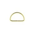 [712R-1051] [712R] D-ring av Metall Väska Rem (Guld)