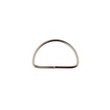[712R-1131] [712R] Metalen D Ring Tassen Band (Zilver)