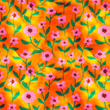 [S1759L-3620] [S1759L] Jersey Digital Printed Abstract (Pink Little Flowers)