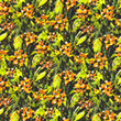 [S1764L-3682] [S1764L] Jersey Digital Printed Painted Flowers (Design B)