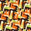[S1764L-3684] [S1764L] Jersey Digital Printed Painted Flowers (Design D)