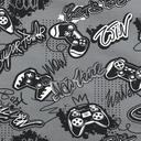 [S1777L-1053] [S1777L] Jersey Printed Video Games (Grey)