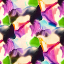 [S1786L-3681] [S1786L] Rayon Poplin Digital Printed Retro Fun (Design A)