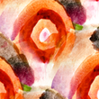 [S1783R-3681] [S1783R] Rayon Poplin Digital Printed Watercolour (Design A)