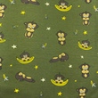 [S1803L-1172] [S1803L] Jersey Printed Monkeys with Bananas Snoozy Fabrics (Camo Green)