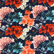 [S1761R-3110] [S1761R] Jersey Digital Printed Beautiful In Flowers (Sea ​​Flower)