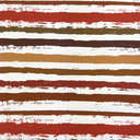 [S1798R-1126] [S1798R] Jersey Printed Big Paint Stripes Snoozy Fabrics (Brick)