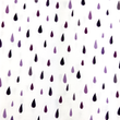 [S1799R-1175] [S1799R] Jersey Tištěno Kapky Deště Snoozy Fabrics (Fialový)