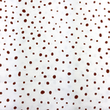 [S1801R-1126] [S1801R] Jersey Tištěno Tečky Snoozy Fabrics (Cihlová Červená)