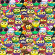 [S1763R-3683] [S1763R] Jersey Digital Printed Street Art (Design C)