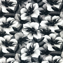 [S1760R-3225] [S1760R] Jersey Digital Printed Flowers (Flower)