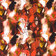 [S1766R-3685] [S1766R] Jersey Digital Printed Beautiful in Pink (Design E)