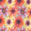 [S1767R-3685] [S1767R] Jersey Digital Printed Floral Heaven (Design E)