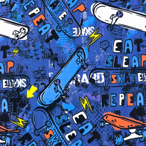 [S1778R] Jersey Printed Skateboards