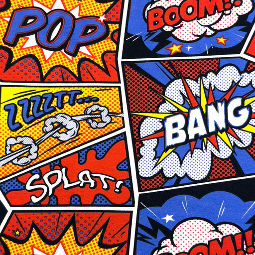 [S1779R] Jersey Printed Pop Art
