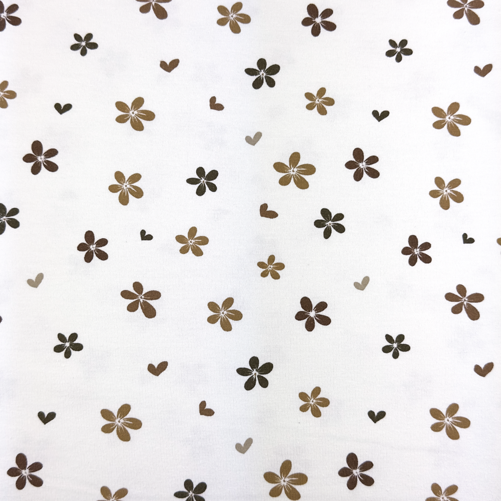 [S1802R] Jersey Impreso Flores Snoozy Fabrics