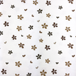 [S1802R-1127] [S1802R] Jersey Impreso Flores Snoozy Fabrics (Taupe)