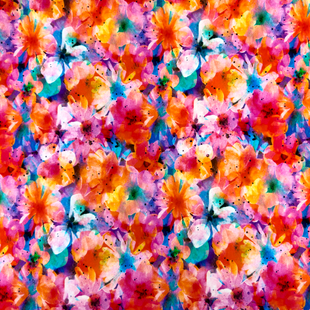 [S1809L] Jersey Digital Printed Marigold
