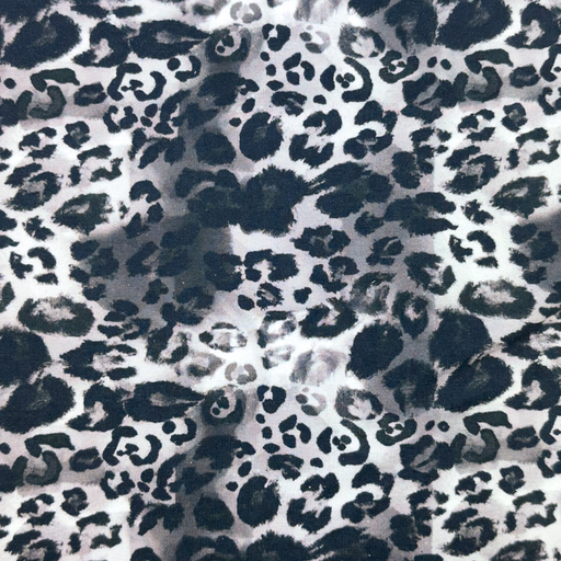 [S1815R] Jersey Digital Printed Black And White