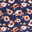 [S1827L-3682] [S1827L] Jersey Digital Printed Elegant Blues (Design B)