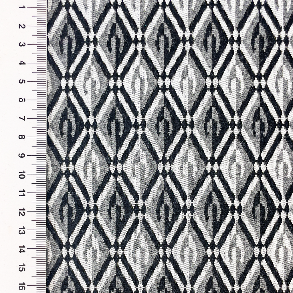 [S1864L] Punta Di Roma Jacquard Especial Retro