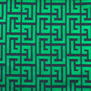 [S1866L-1054] [S1866L] Punta Di Roma Jacquard Symbols (Green)