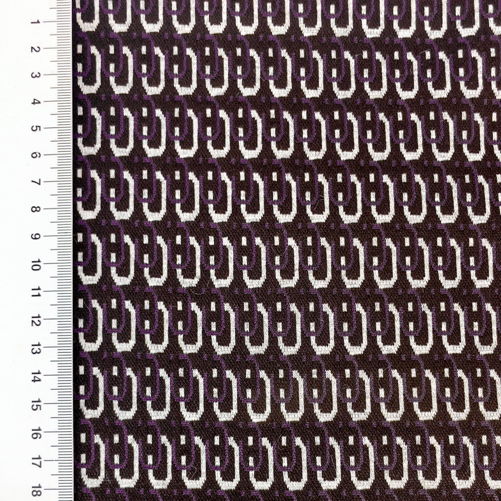 [S1867L] Punta Di Roma Fiocco Jacquard