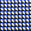 [S1868L-1058] [S1868L] Punta Di Roma Jacquard (Cobalto)