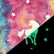 [S1853R-3683] [S1853R] Wellness Fleece Glow In The Dark (Design C)