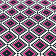 [S1865R-1024] [S1865R] Punta Di Roma Jacquard Retro (Dark Fuchsia)