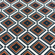 [S1865R-1126] [S1865R] Punta Di Roma Jacquard Retro (Cihlová Červená)