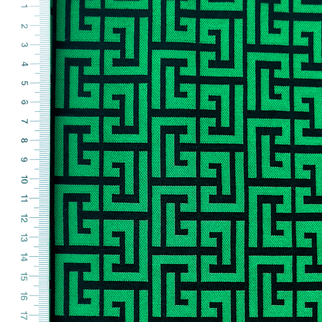 [S1866R] Simboli Jacquard Punta Di Roma