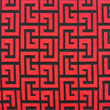 [S1866R-1122] [S1866R] Símbolos de Jacquard de Punta Di Roma (Rojo)