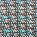 [S1867R-1003] [S1867R] Punta Di Roma Jacquard Bow (Aqua)