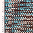 [S1867R-1003] [S1867R] Punta Di Roma Jacquard Bow (Aqua)