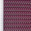 [S1867R-1049] [S1867R] Punta Di Roma Noeud Jacquard (Fuchsia)