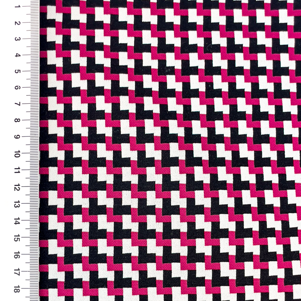 [S1868R] Punta Di Roma Jacquard