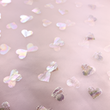 [S1882R-1079] [S1882R] Tulle with Rainbow Hearts (Light Pink)